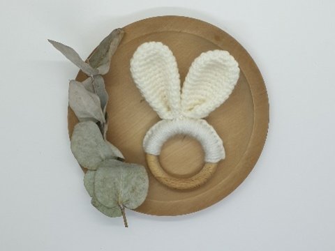 Häkelanleitung Hasenohr Serviettenring