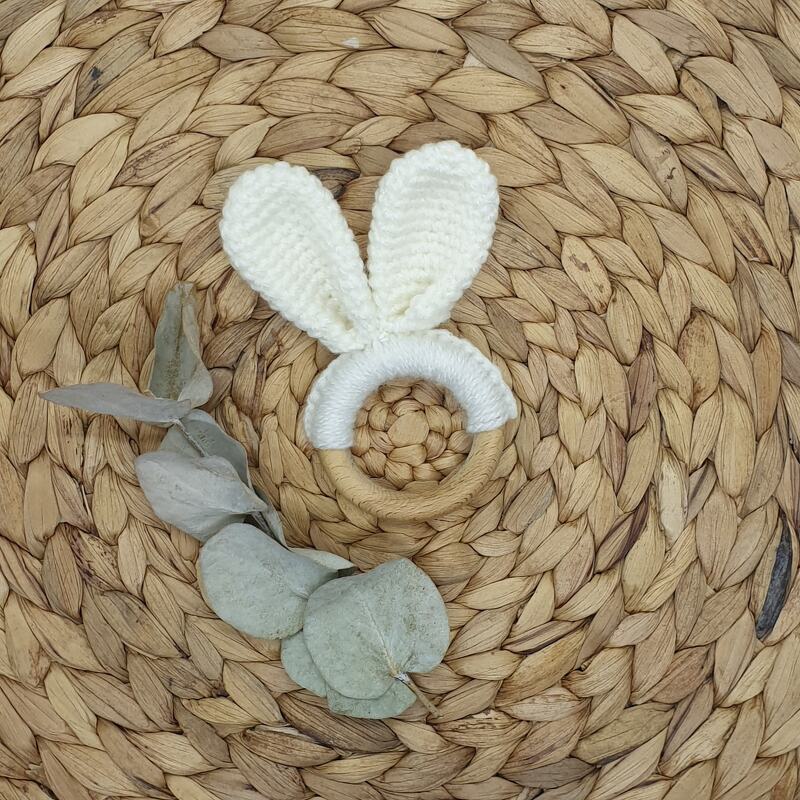 Häkelanleitung Hasenohr Serviettenring - Bild 2