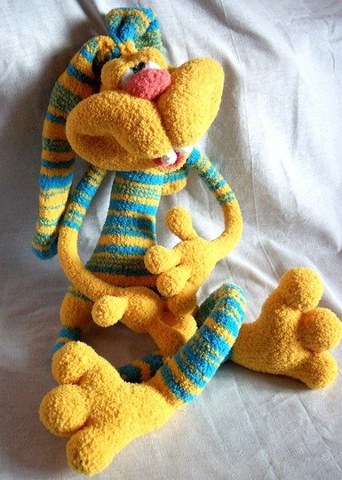 137DE Strickanleitung Amigurumi Schickimicki-Hase Keks - PDF Pertseva CP