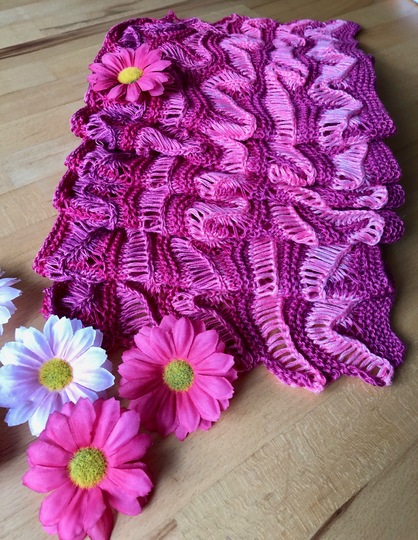 Schal Obbola Strickanleitung