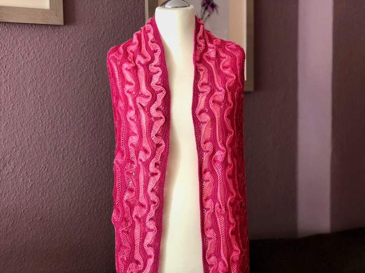 Schal Obbola Strickanleitung