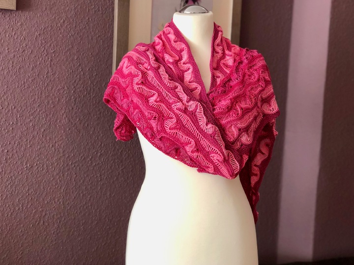 Schal Obbola Strickanleitung