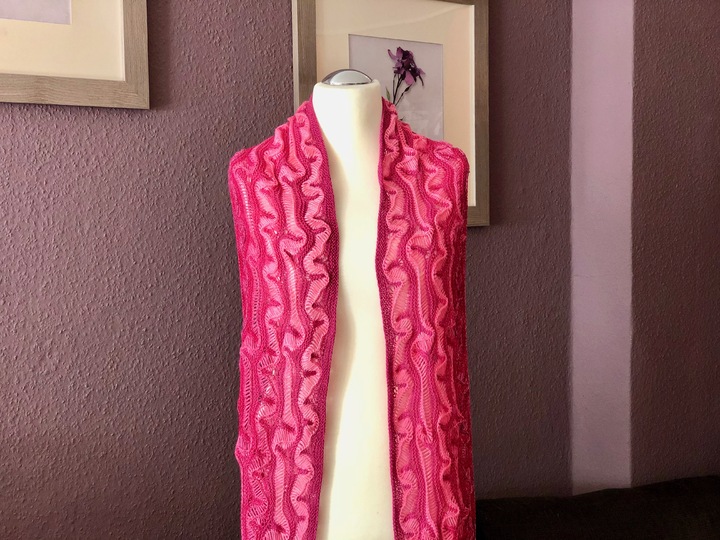 Schal Obbola Strickanleitung