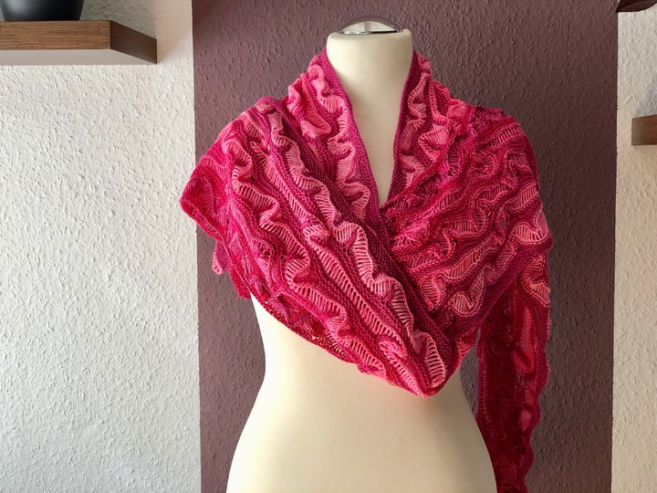 Schal Obbola Strickanleitung