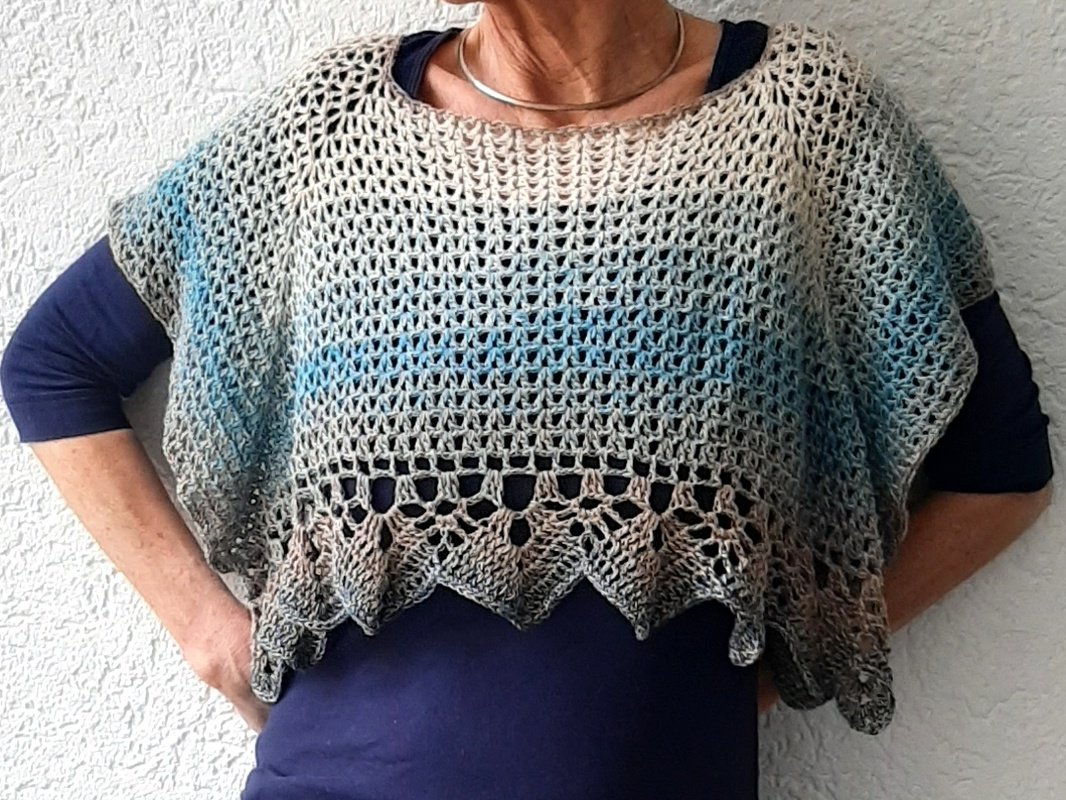 Häkelanleitung Shirt, Oberteil, alle Größen!