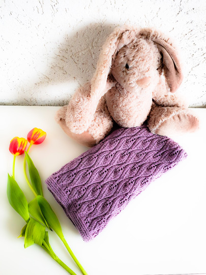 Strickanleitung Babydecke Pauline