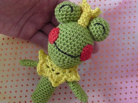 Baby Rassel Froschkönig Otto