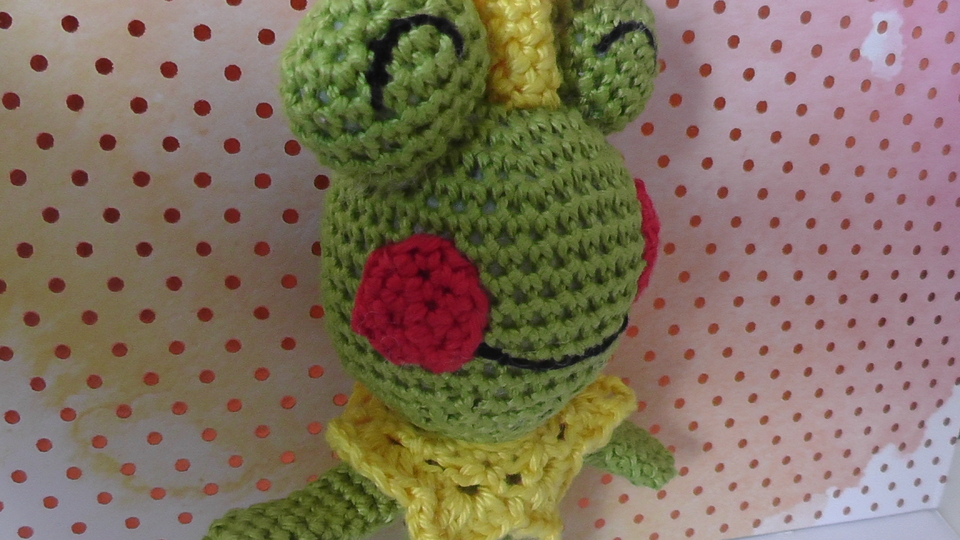 Baby Rassel Froschkönig Otto