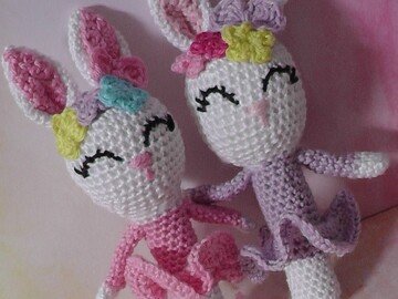 Baby Rattle Elly The spring Bunny