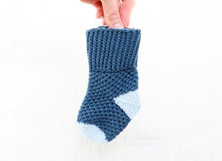 Baby & children's socks “Denim”, size: 0 m. to 4 yrs.