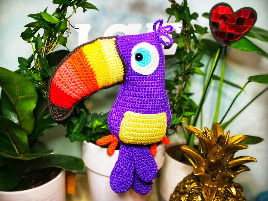 Tukan häkeln - Bild 2