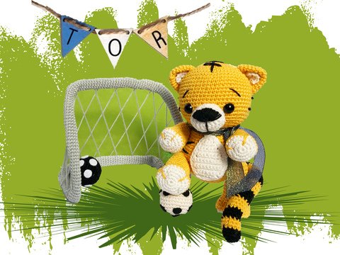 Baby Tiger - Kollektion mein kleiner bester Freund Häkelanleitung