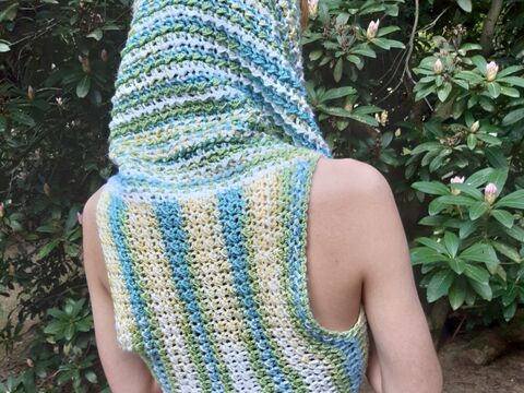 Sommerweste "Eila" Häkeln für Anfänger für Männer und Frauen