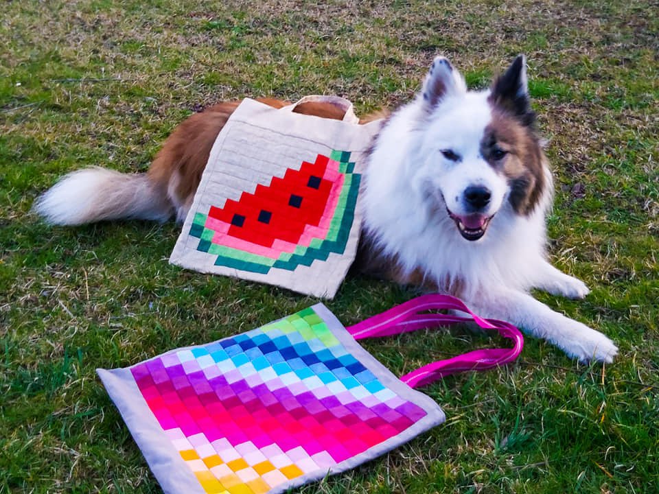 Pixelbag - Die praktische Patchwork Tasche mit individuellem Muster