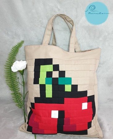 Pixelbag Die Praktische Patchwork Tasche Mit Individuellem Muster