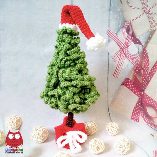 242 Crochet Pattern - Christmas Tree New Year - Amigurumi PDF file by Knittoy CP