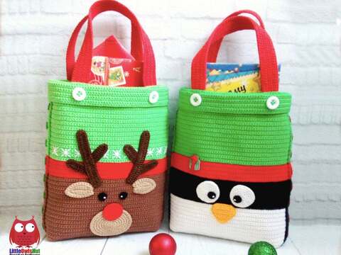 247 Penguin and Reindeer Bag Zabelina CP