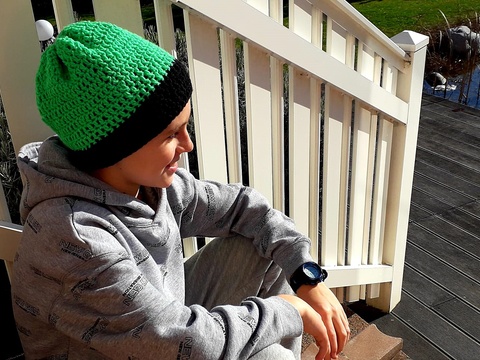 Häkelanleitung für Kinder: Haube LUCA