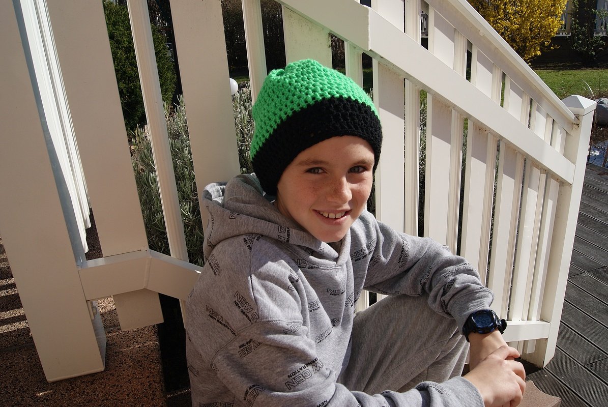 Häkelanleitung für Kinder: Haube LUCA - Bild 4