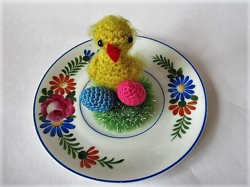 Häkelanleitung Kleine Osterdeko - Bild 7