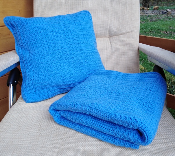 Decke "Mustermix" + Kissenhülle