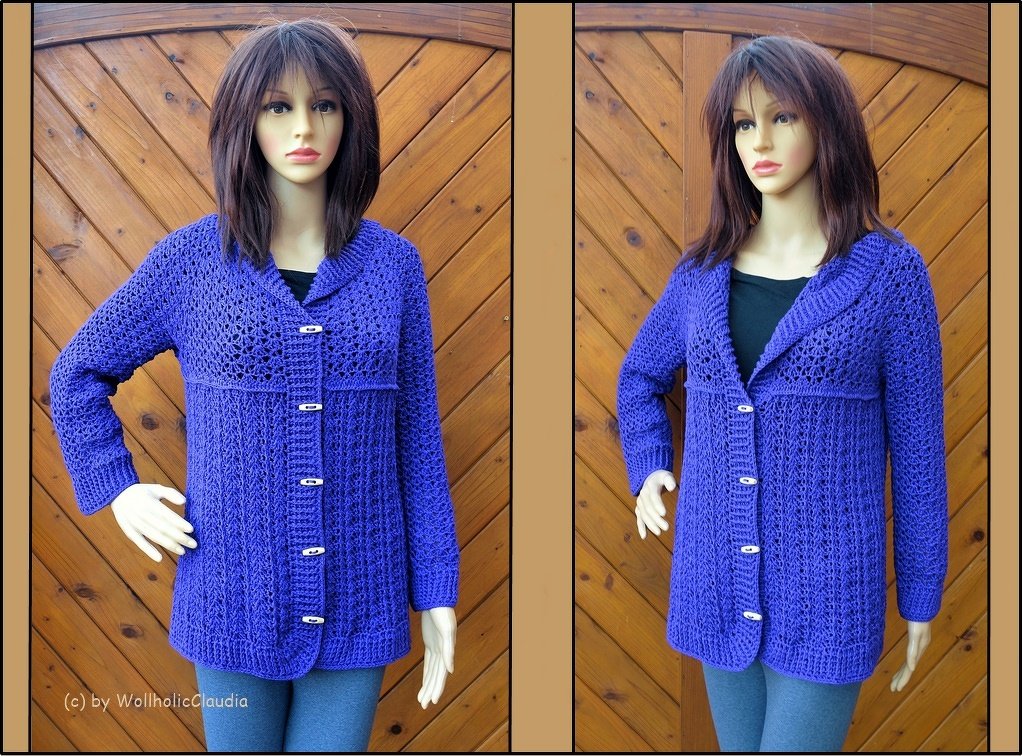 Häkelanleitung Jacke "Frühlingsluft" - Bild 2