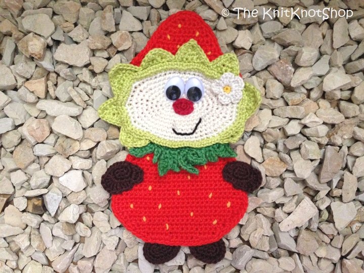 Häkelanleitung Fensterbild Wichtel