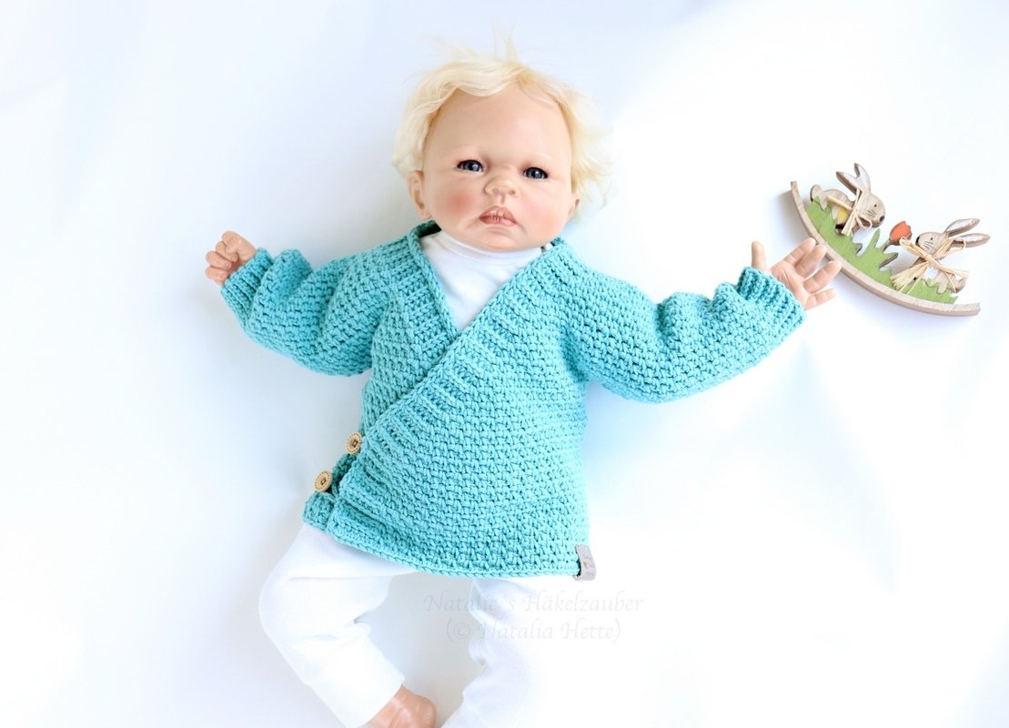 Cardigan for babies "Fresh" Size: 0 m - 3 y.