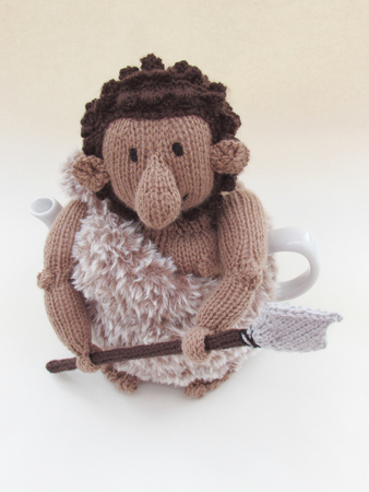 Caveman Tea Cosy Knitting Pattern
