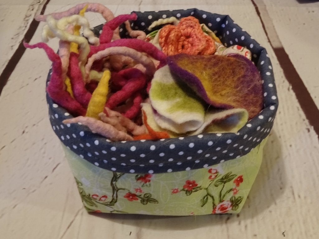 Utensilo von 6-30cm Korb Körbchen inkl. Schnittmuster nähen - Bild 8