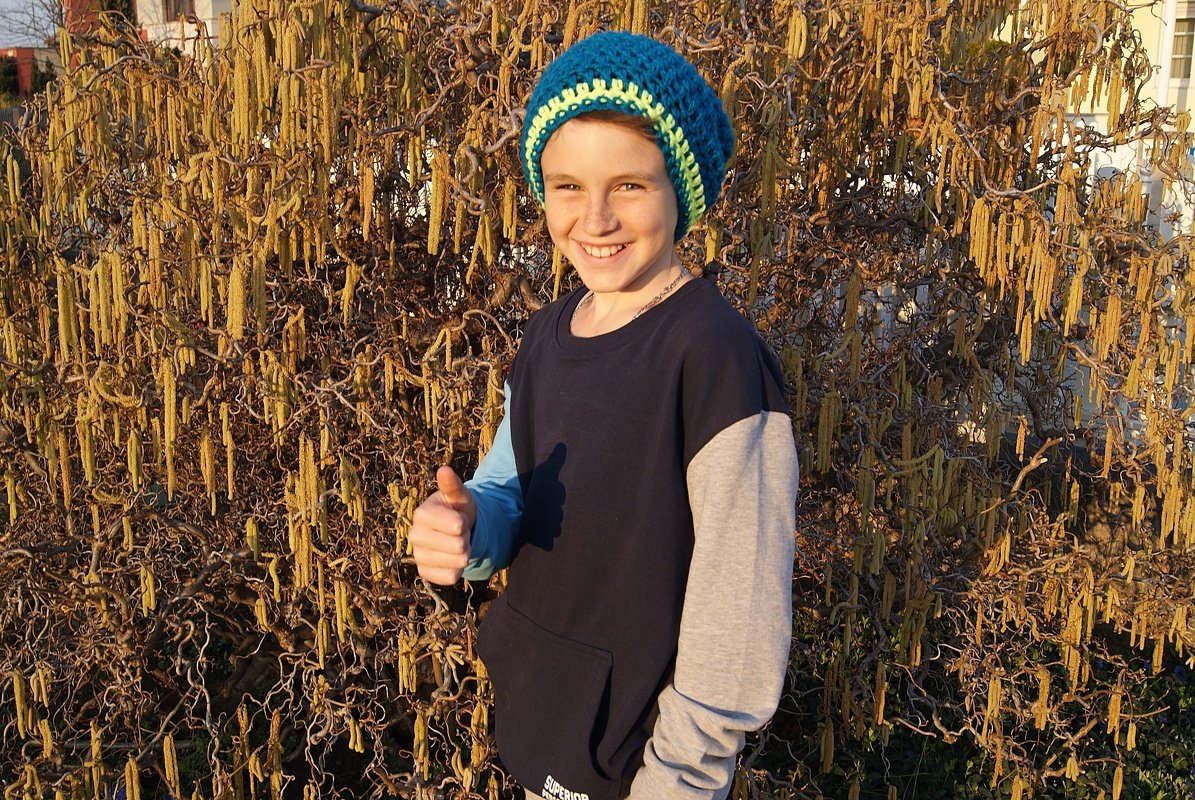 Häkelanleitung für Kinder: Beanie LUCA #stayhome