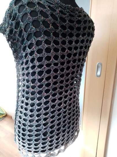 Tunika Erika häkeln Häkeltunika Häkelshirt Shirt Oberteil