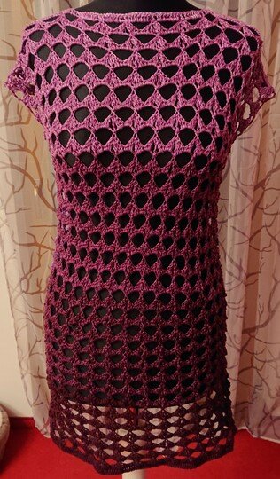 Tunika Erika häkeln Häkeltunika Häkelshirt Shirt Oberteil