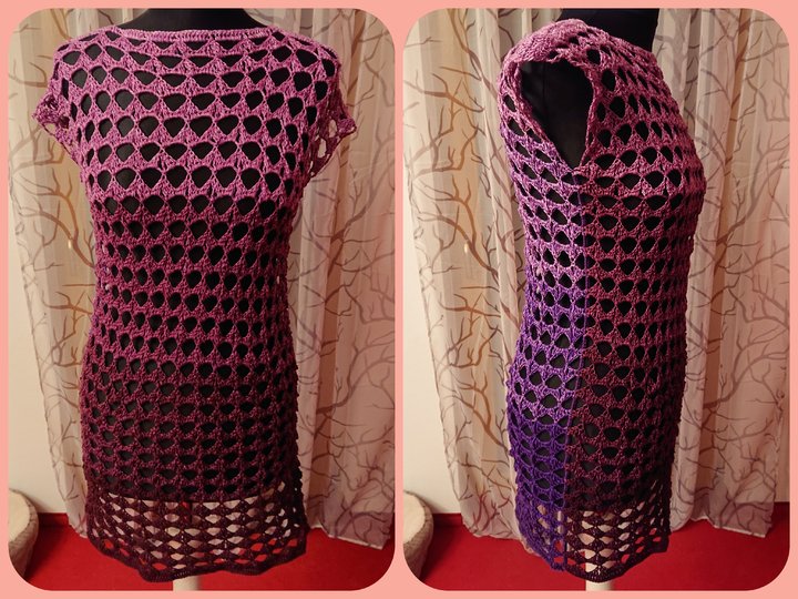 Tunika Erika häkeln Häkeltunika Häkelshirt Shirt Oberteil