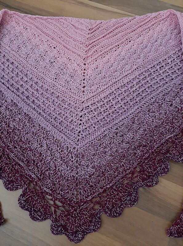 Häkelanleitung Dreieckstuch Kuscheltuch Cuddly Dream - Bild 21