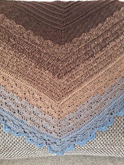 Häkelanleitung Dreieckstuch Kuscheltuch Cuddly Dream