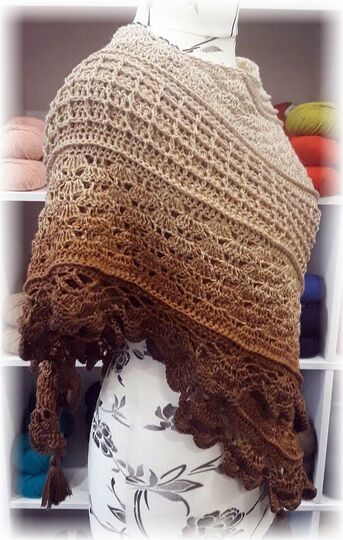 Häkelanleitung Dreieckstuch Kuscheltuch Cuddly Dream