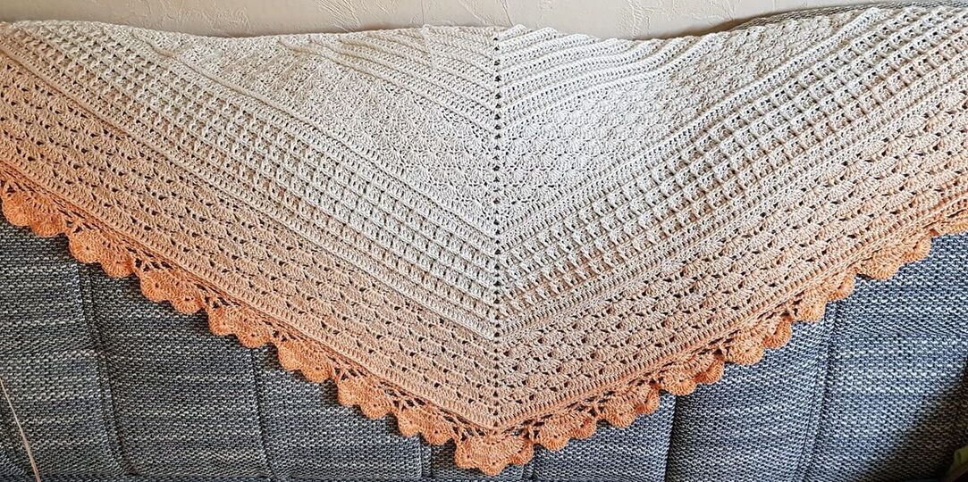 Häkelanleitung Dreieckstuch Kuscheltuch Cuddly Dream