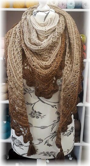 Häkelanleitung Dreieckstuch Kuscheltuch Cuddly Dream