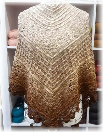 Häkelanleitung Dreieckstuch Kuscheltuch Cuddly Dream