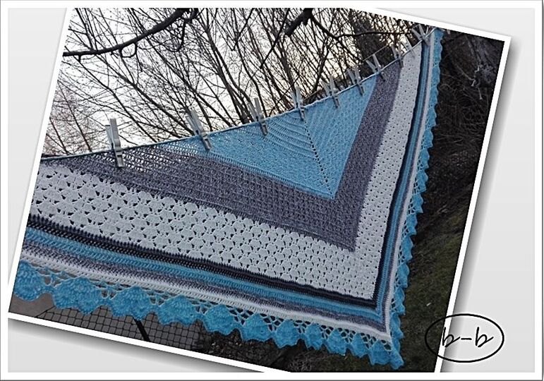 Häkelanleitung Dreieckstuch Kuscheltuch Cuddly Dream