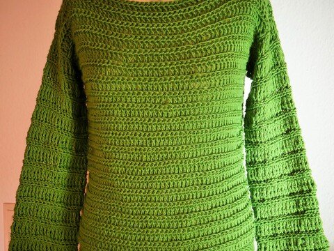 Häkelanleitung Pullover „Penny“ – lässiger Damenpullover