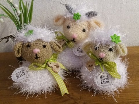 "Hab dich lieb" - Schafe