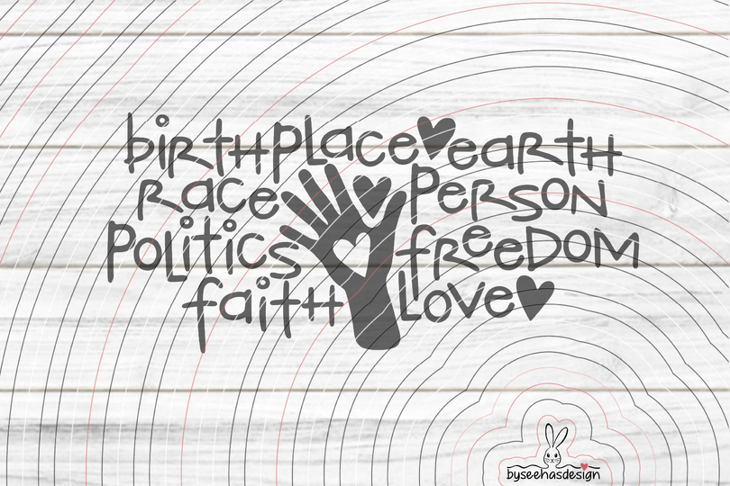 faith love Plotterdatei SVG DXF