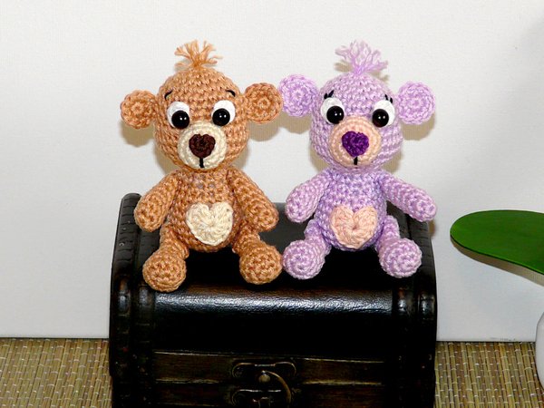 Crochet Pattern little Teddy bear