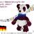 Panda „Akanni“ – Häkelanleitung