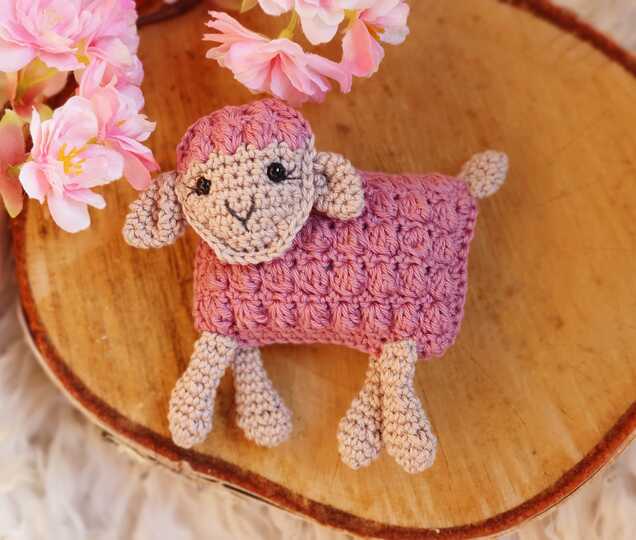 Lämmchen Fiona Häkelanleitung