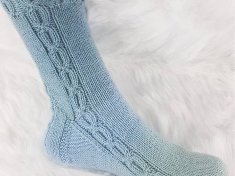Strickanleitung Broken Chains Socken