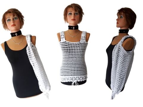 Toppi 2in1  Netzshirt oder Einkaufstasche?!