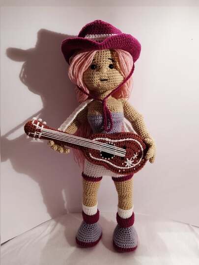 Häkelanleitung / Amigurumi / Bella Superstar